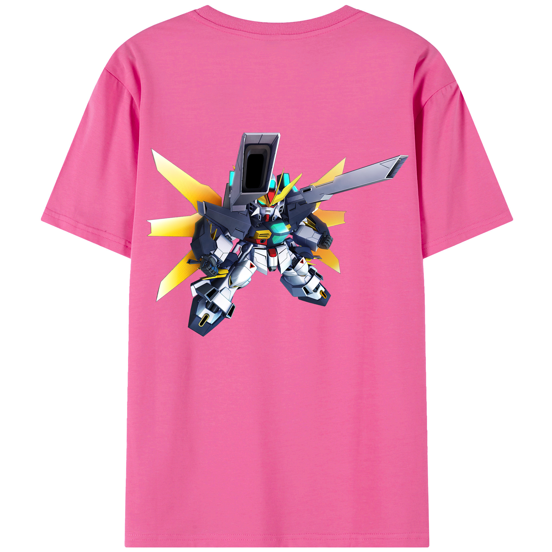 （画像用） 機動戦士ガンダム Mobile Suit Gundam レディース半袖Tシャツ(バックプリント)